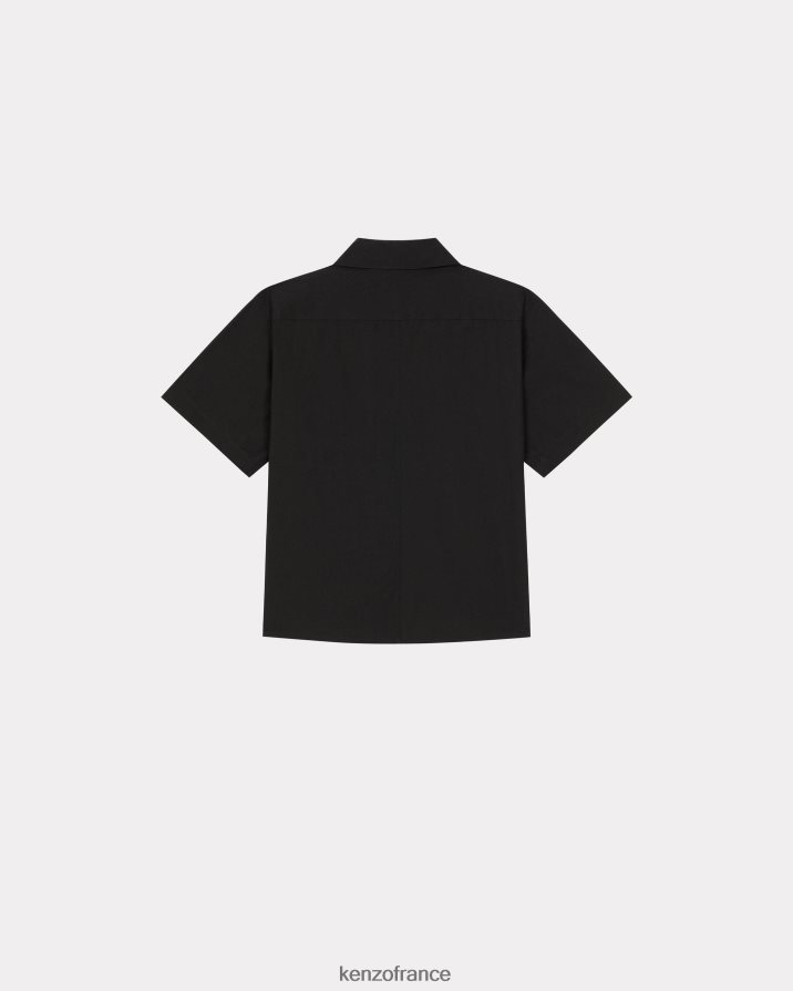 vêtements Kenzo chemise kimono paris noir Hommes LFF6X0215
