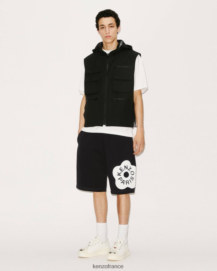 vêtements Kenzo bodywarmer technique varsity noir Hommes LFF6X0326