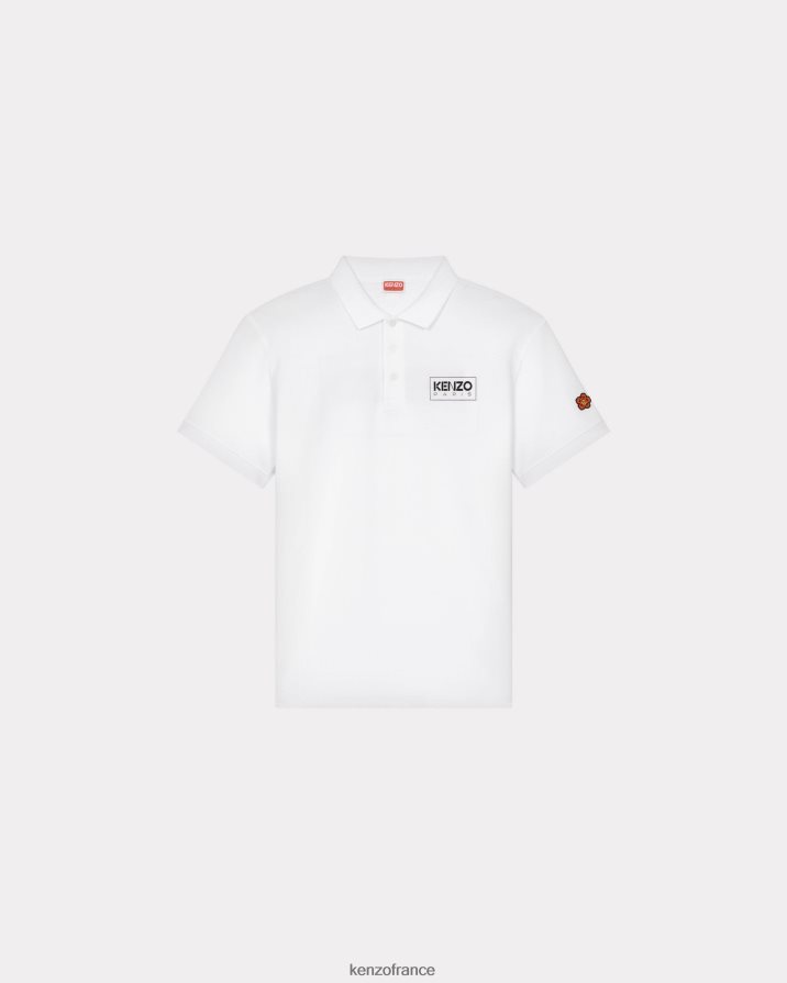vêtements Kenzo polo parisien blanc Hommes LFF6X022