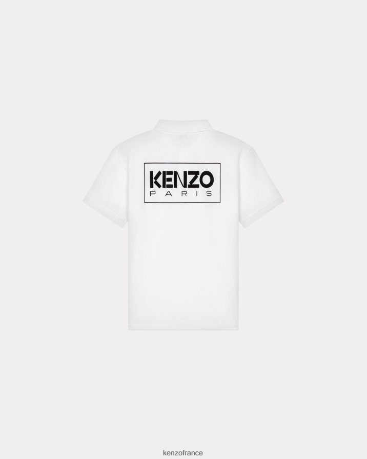 vêtements Kenzo polo parisien blanc Hommes LFF6X022