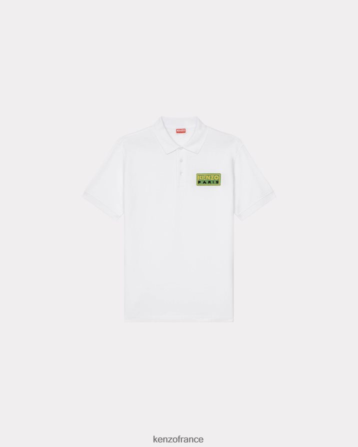 vêtements Kenzo polo parisien blanc Hommes LFF6X0344