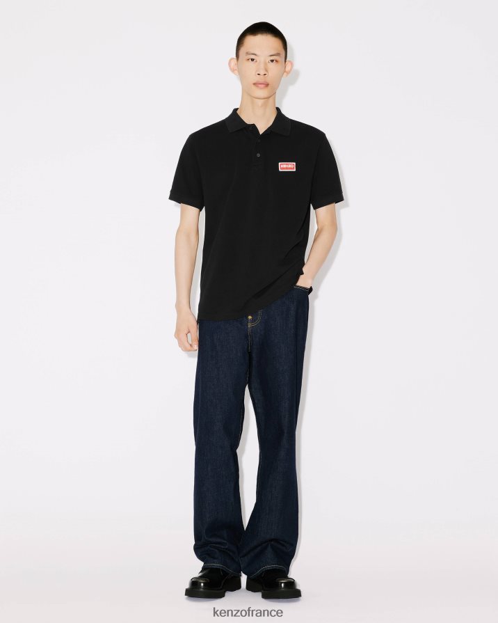 vêtements Kenzo polo parisien noir Hommes LFF6X0291