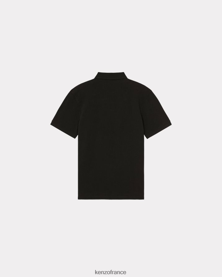 vêtements Kenzo polo parisien noir Hommes LFF6X094