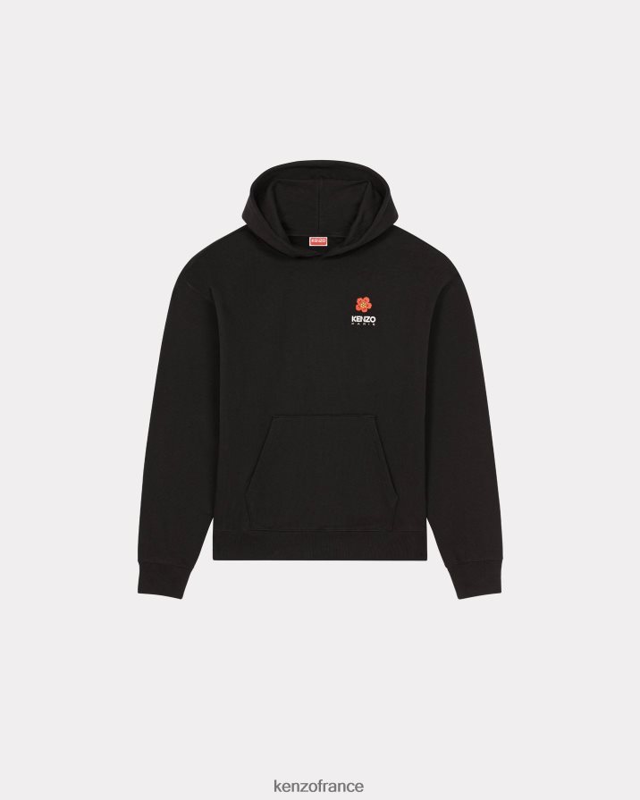 vêtements Kenzo sweat à capuche oversize "fleur de boke" noir Hommes LFF6X072