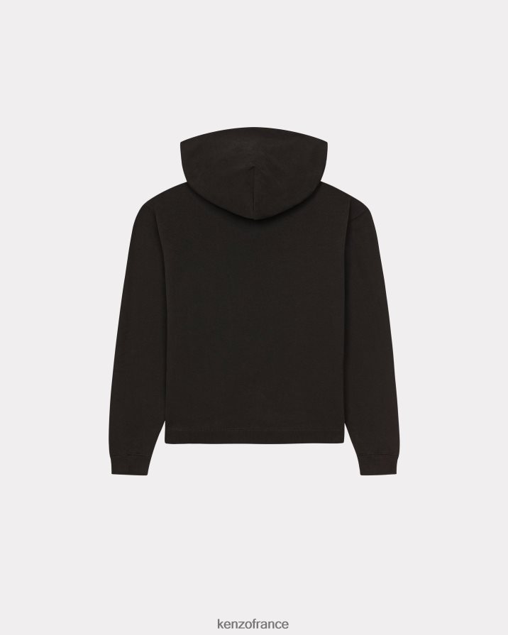 vêtements Kenzo sweat à capuche paris noir Hommes LFF6X0108