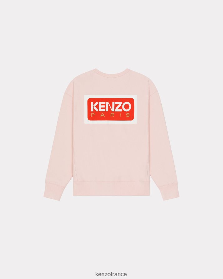 vêtements Kenzo sweat oversize paris rose fané Hommes LFF6X0187