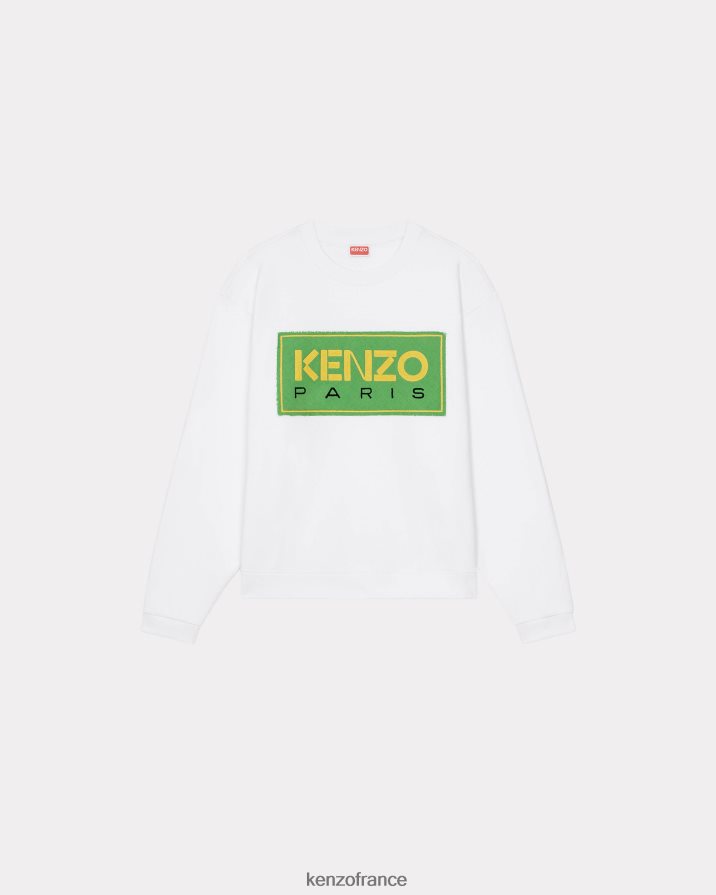 vêtements Kenzo sweat parisien blanc Hommes LFF6X0110