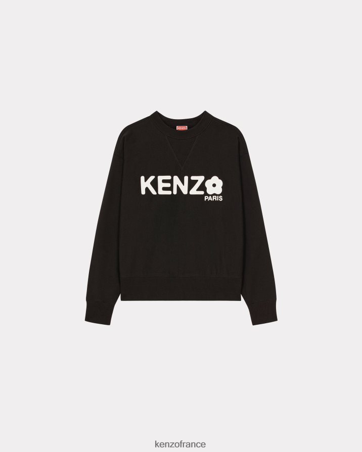 vêtements Kenzo sweat-shirt ample fleur de boke 2.0' noir Hommes LFF6X018