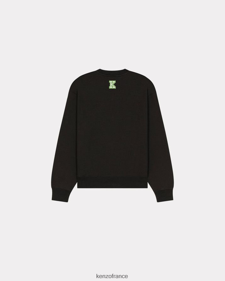 vêtements Kenzo sweat-shirt pixel noir Hommes LFF6X097