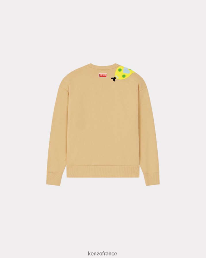 vêtements Kenzo sweat-shirt surdimensionné beige Hommes LFF6X0267