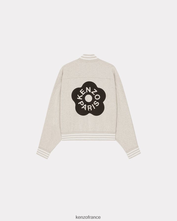 vêtements Kenzo sweat zippé boke flower 2.0' gris pale Hommes LFF6X0248