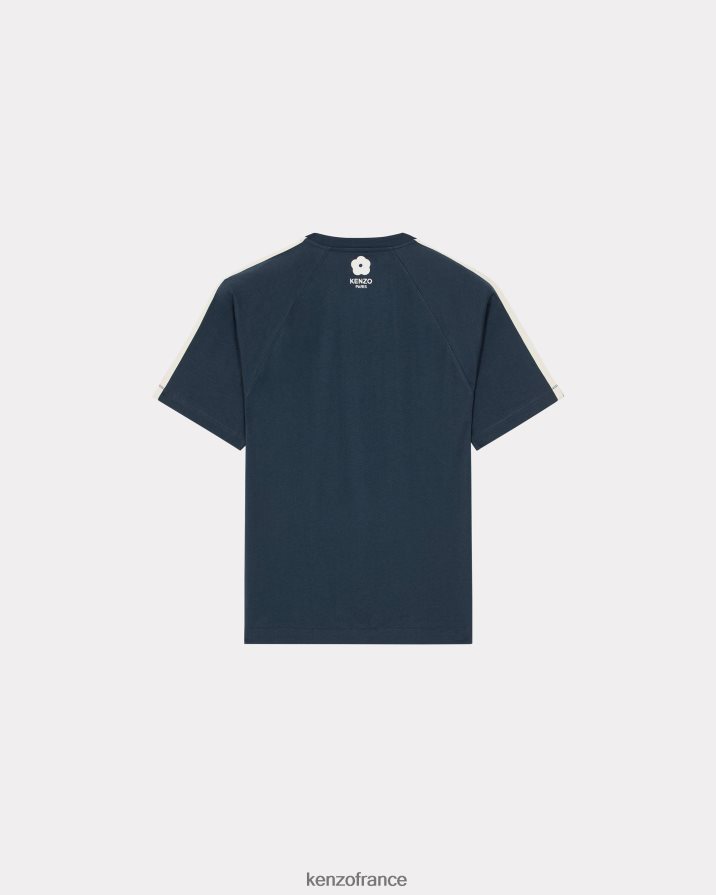 vêtements Kenzo t-shirt ajusté éléphant bleu nuit Hommes LFF6X015