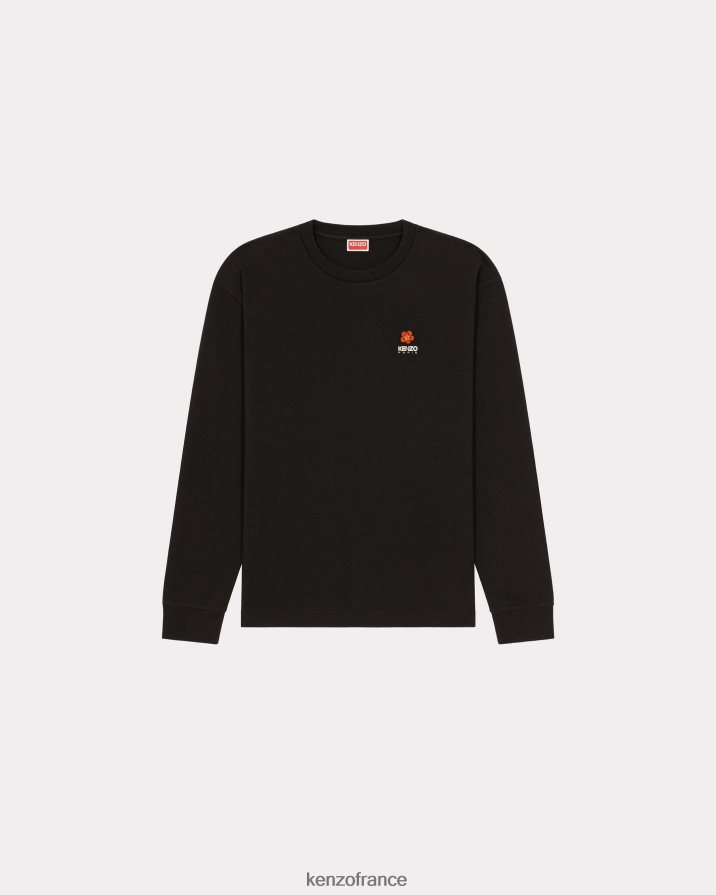 vêtements Kenzo t-shirt à manches longues "fleur de boke" noir Hommes LFF6X067