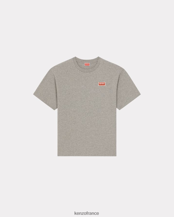 vêtements Kenzo t-shirt oversize paris gris perle Hommes LFF6X088