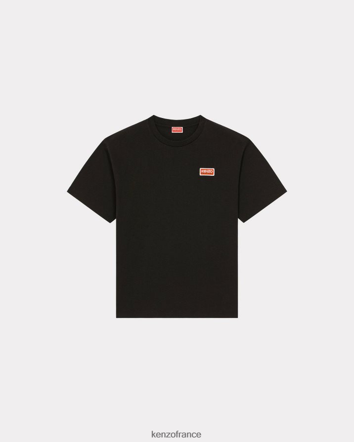 vêtements Kenzo t-shirt oversize paris noir Hommes LFF6X070