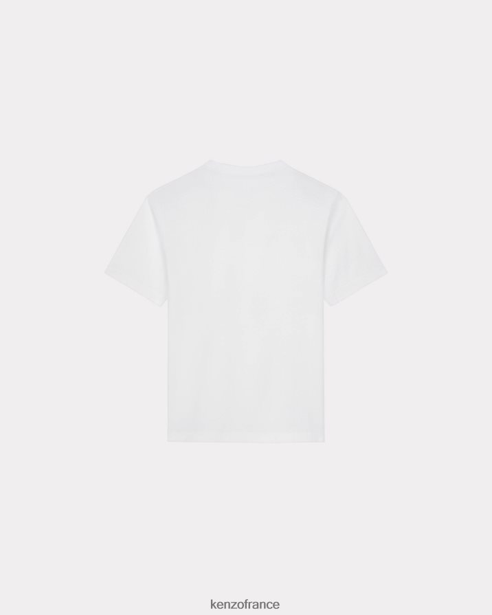 vêtements Kenzo t-shirt parisien blanc Hommes LFF6X0293