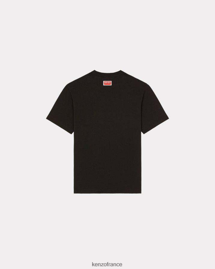vêtements Kenzo t-shirt tigre de Varsity Jungle noir Hommes LFF6X0115