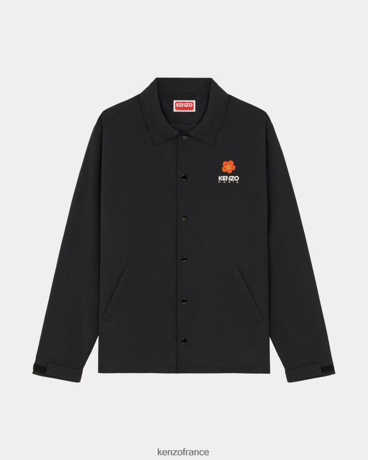 vêtements Kenzo veste d'entraîneur "fleur de boke" noir Hommes LFF6X01