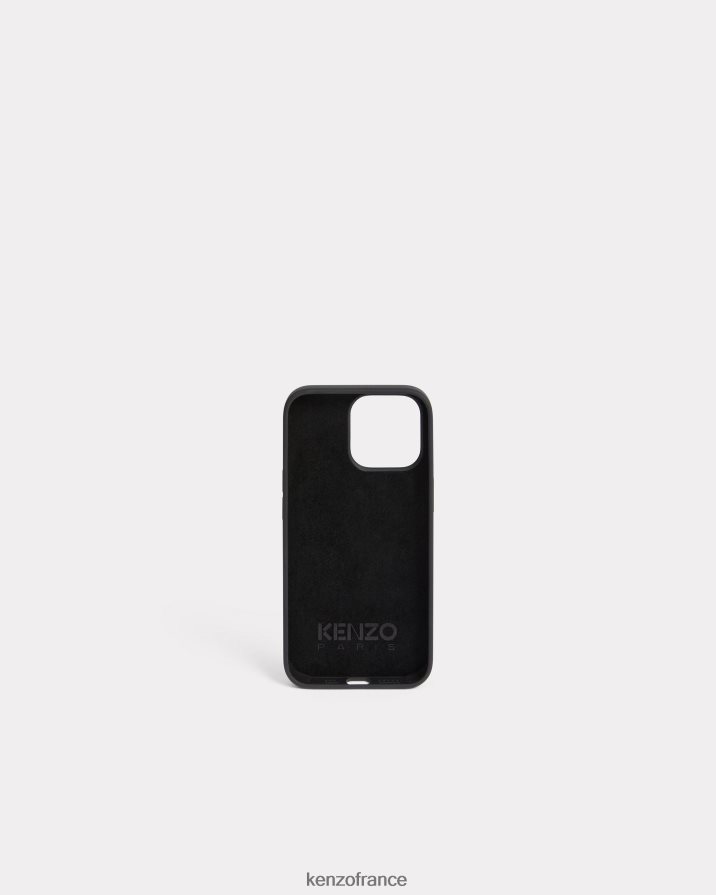 accessoires Kenzo coque iphone 13 pro noir unisexe LFF6X0927