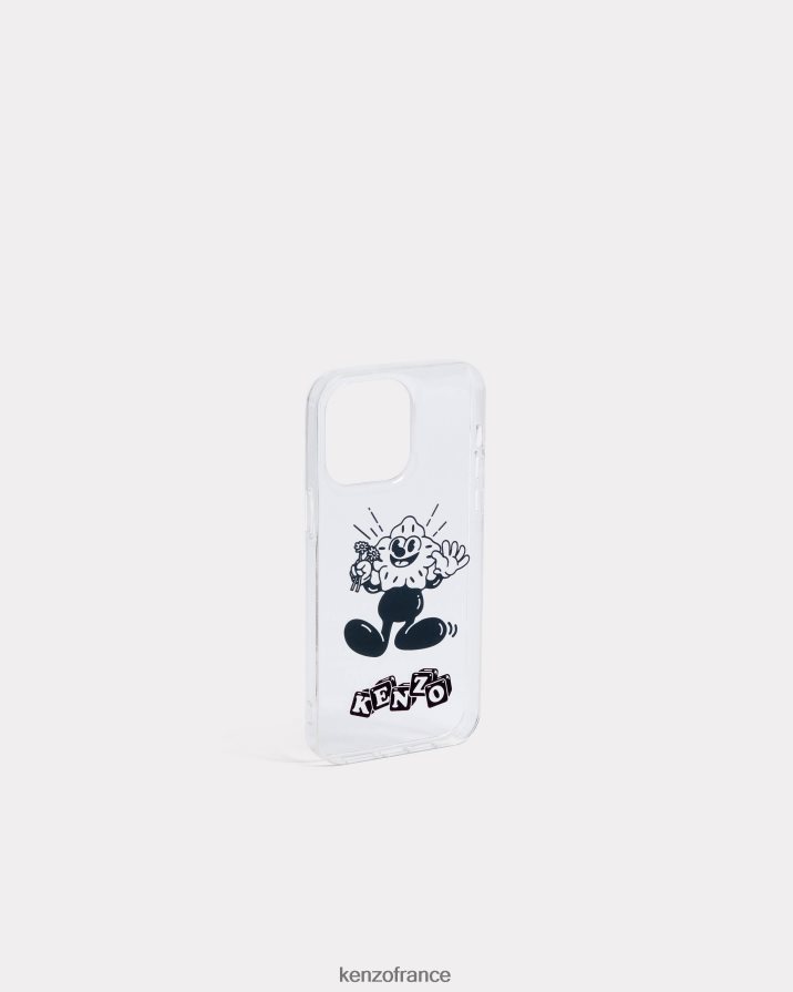 accessoires Kenzo coque iphone 14 pro max noir unisexe LFF6X0828