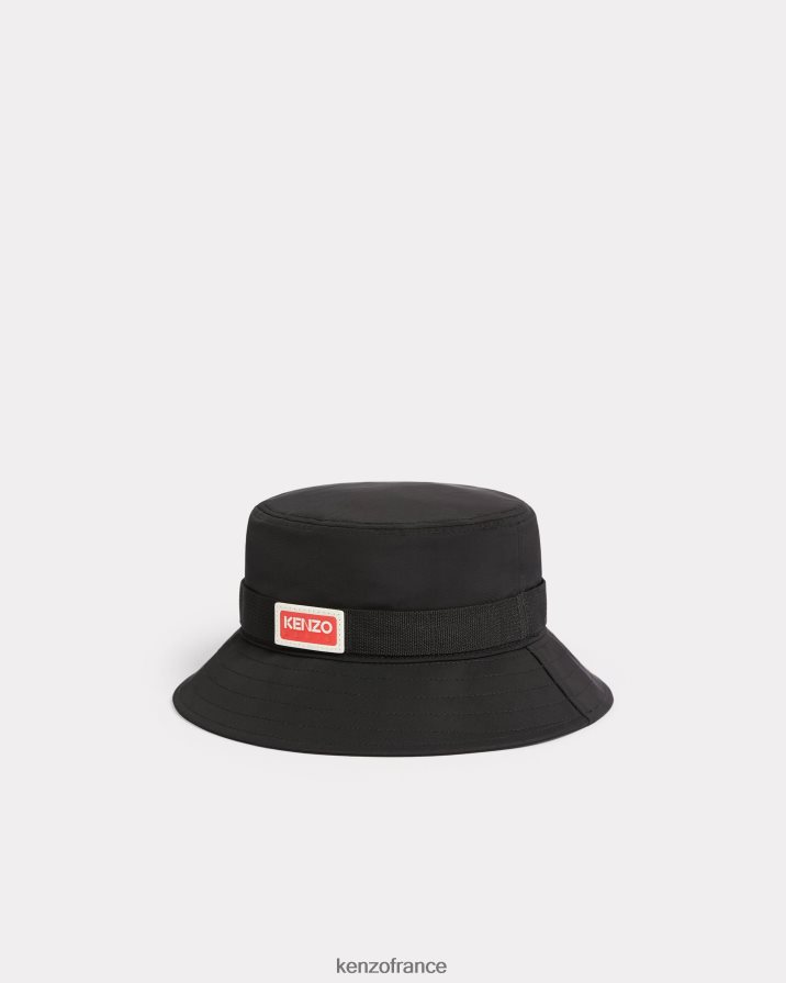 accessoires Kenzo chapeau de seau de jungle noir unisexe LFF6X0801