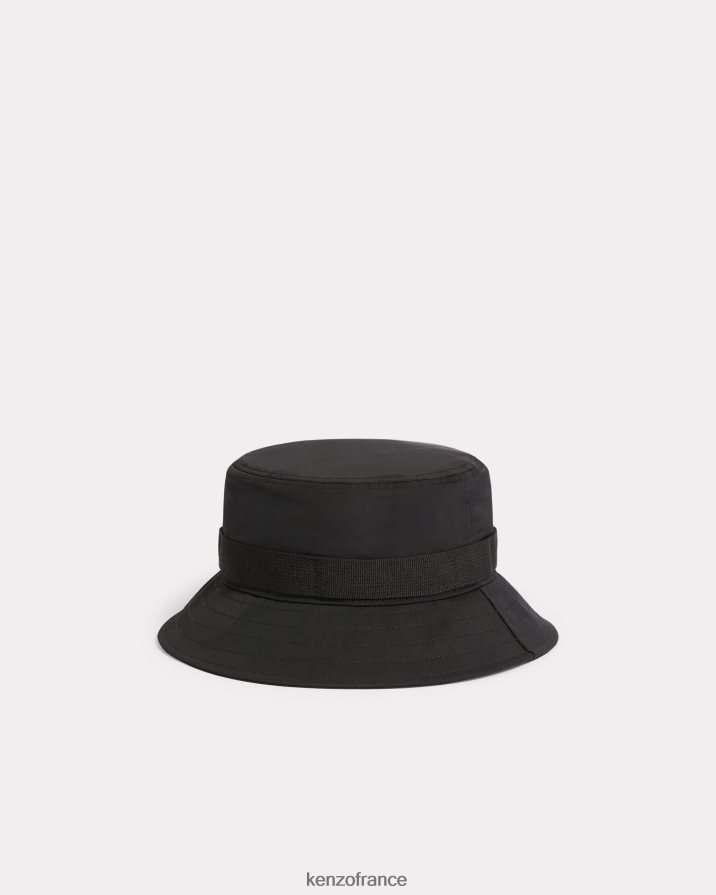 accessoires Kenzo chapeau de seau de jungle noir unisexe LFF6X0801