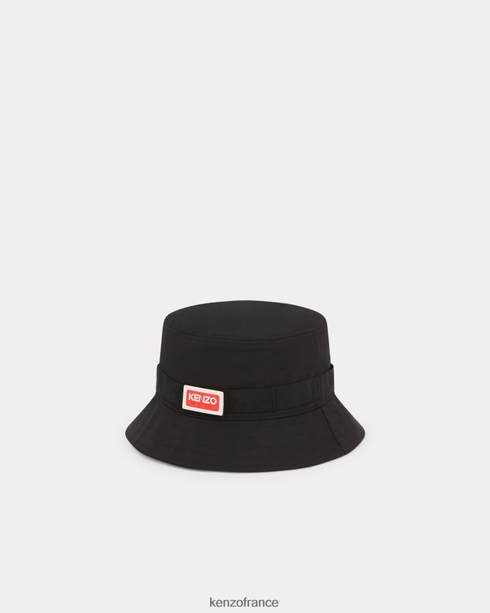 accessoires Kenzo chapeau de seau de jungle noir unisexe LFF6X0819