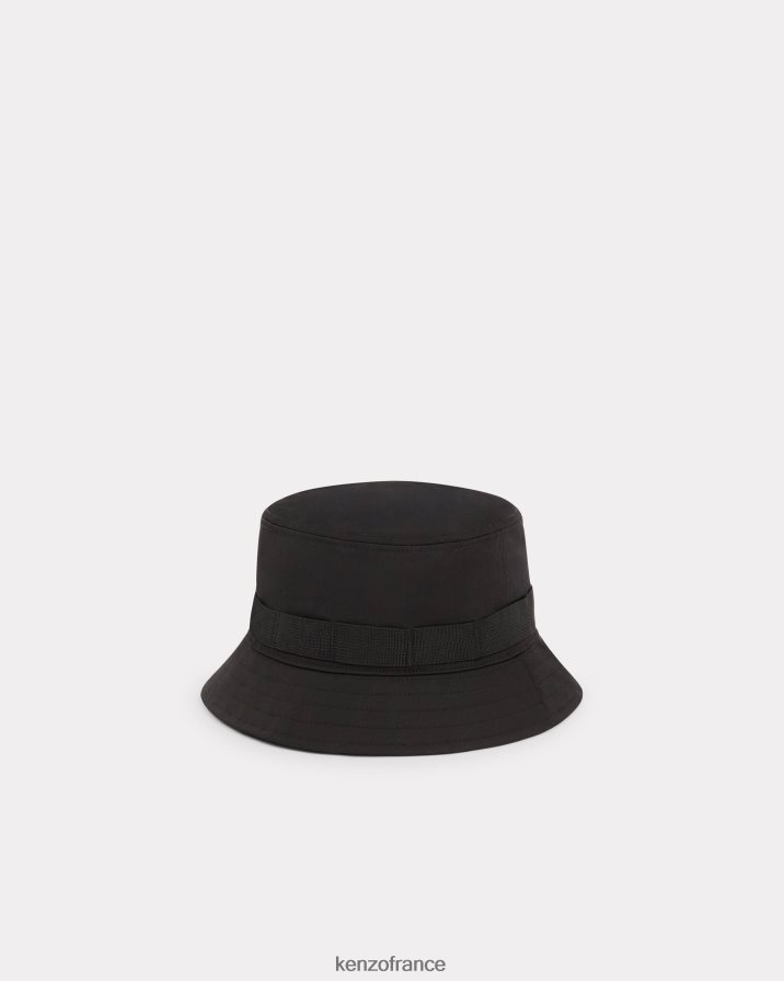accessoires Kenzo chapeau de seau de jungle noir unisexe LFF6X0819