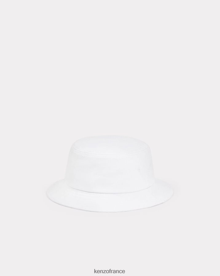 accessoires Kenzo chapeau de soleil parisien blanc cassé unisexe LFF6X0821