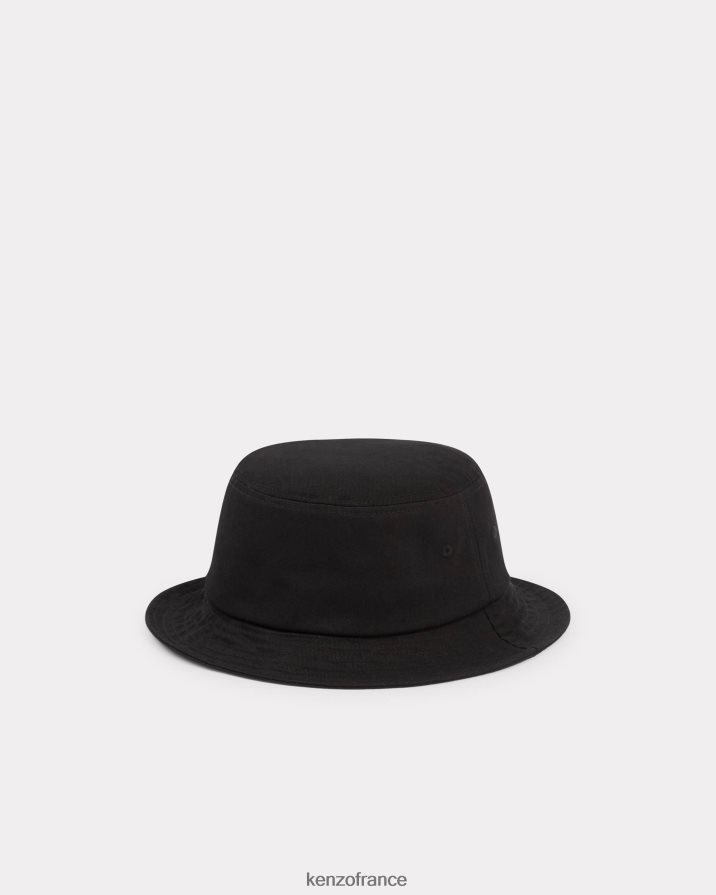 accessoires Kenzo chapeau de soleil parisien noir unisexe LFF6X0852
