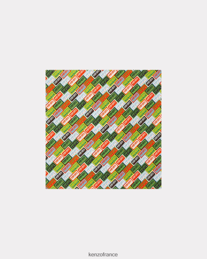 accessoires Kenzo foulard bandana des marques multicolore unisexe LFF6X0924