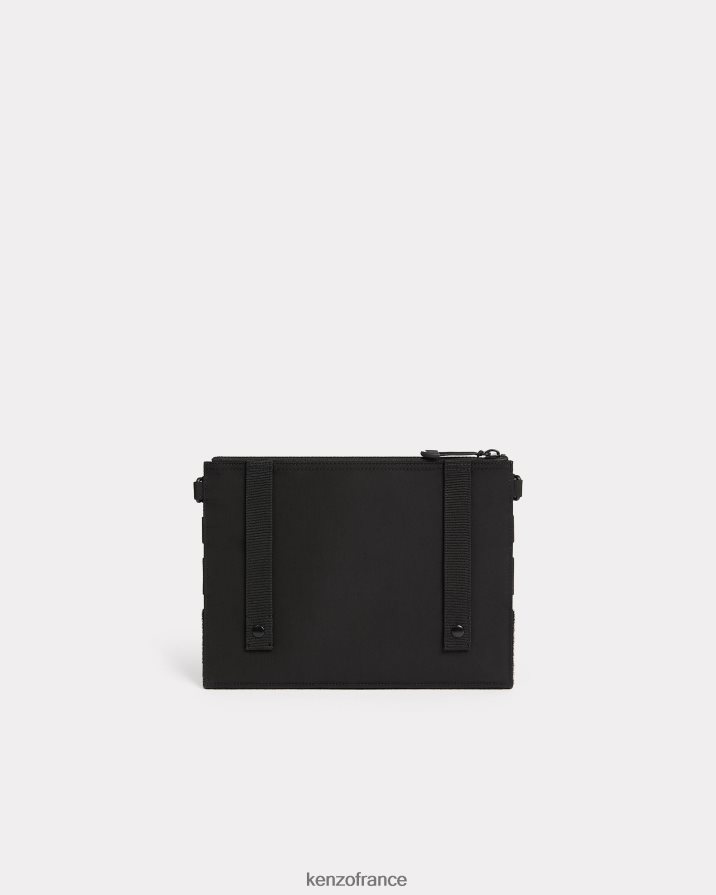 accessoires Kenzo grande pochette jungle noir unisexe LFF6X0865