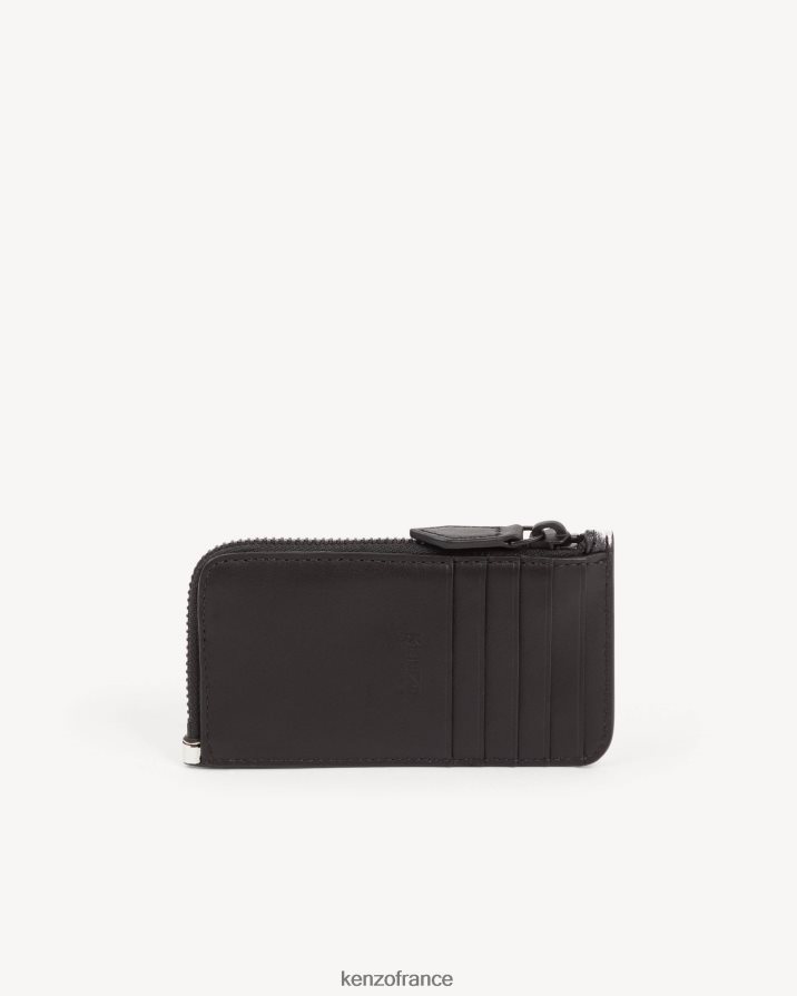 accessoires Kenzo porte-cartes Hana Léopard blanc cassé unisexe LFF6X0878